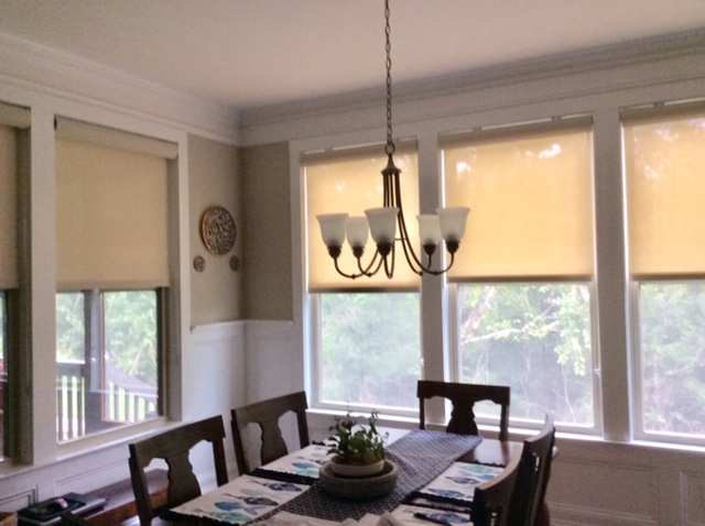 Custom solar window shades for Tennessee homes